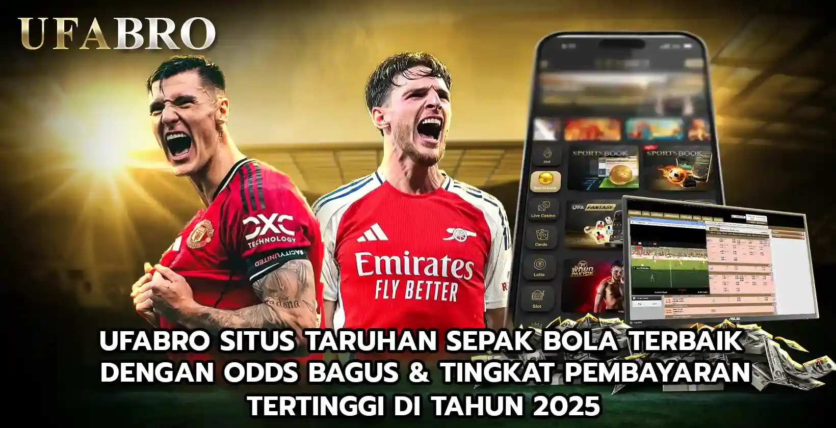 UFABRO Situs Taruhan Sepak Bola Terbaik dengan Odds Bagus Tingkat